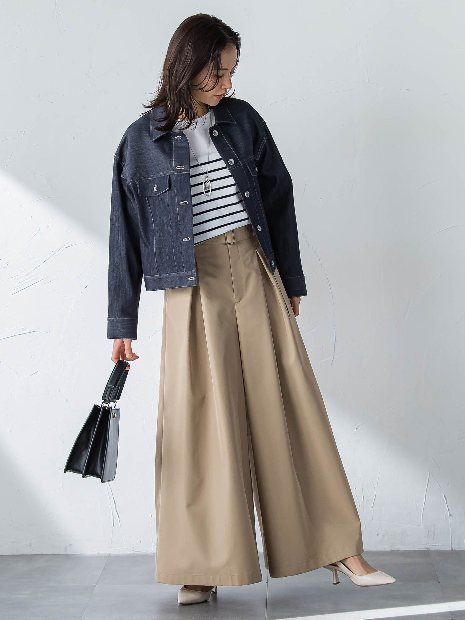 スーパーワイドチノパンツ