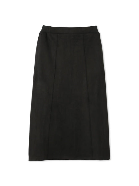 スウェードタッチダンボールナロースカート≪手洗い可能≫