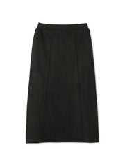 スウェードタッチダンボールナロースカート≪手洗い可能≫