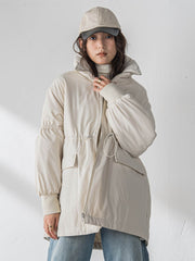 中綿リバーシブルコート≪手洗い可能≫