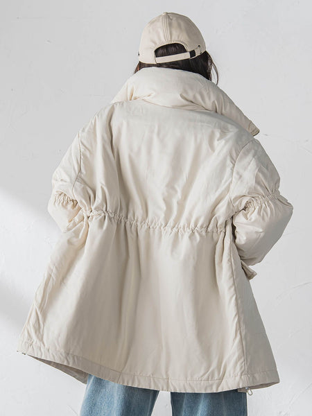 中綿リバーシブルコート≪手洗い可能≫