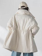 中綿リバーシブルコート≪手洗い可能≫