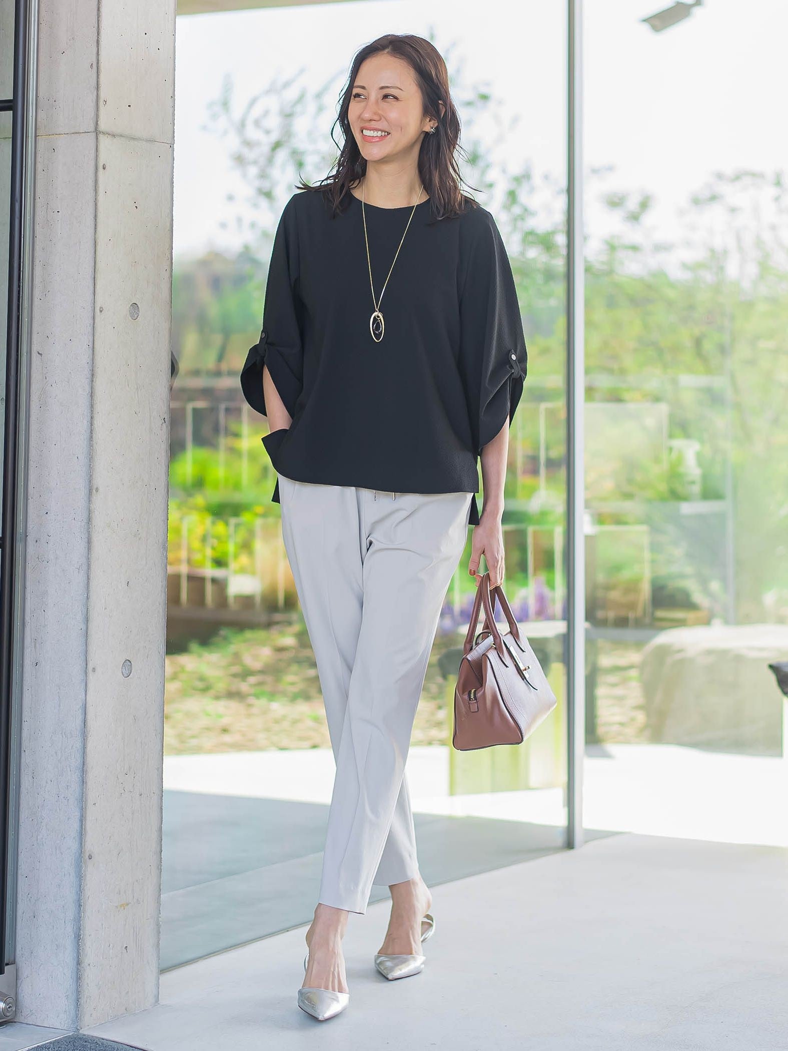 【WEB限定】【待望の再登場！】Active Beautyテーパードパンツ≪13号あり≫