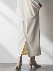 【えらべるSETUP】叶えるIラインスカート≪手洗い可能≫