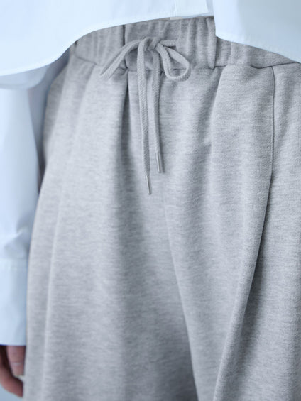 【着回し抜群】裏毛2タックパンツ