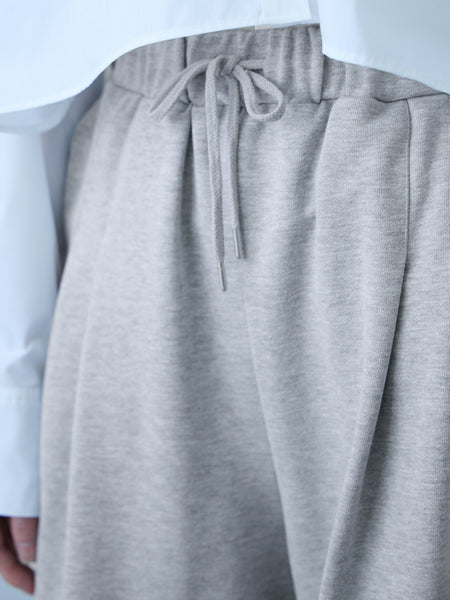 【着回し抜群】裏毛2タックパンツ