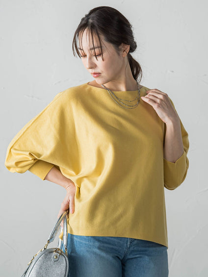 【WEB限定】エレカットドルマンニット