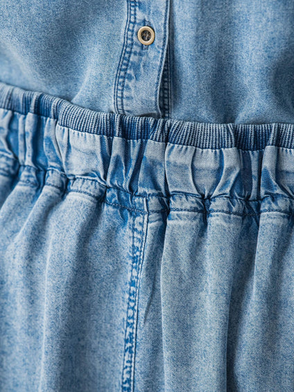 ゆれるデニムサークルスカート