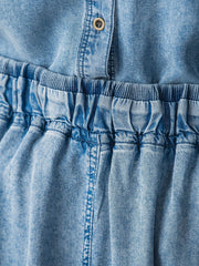 ゆれるデニムサークルスカート