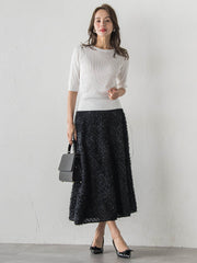 LUCINDAリブニット