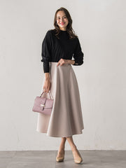 【新色追加】メルトンサーキュラースカート