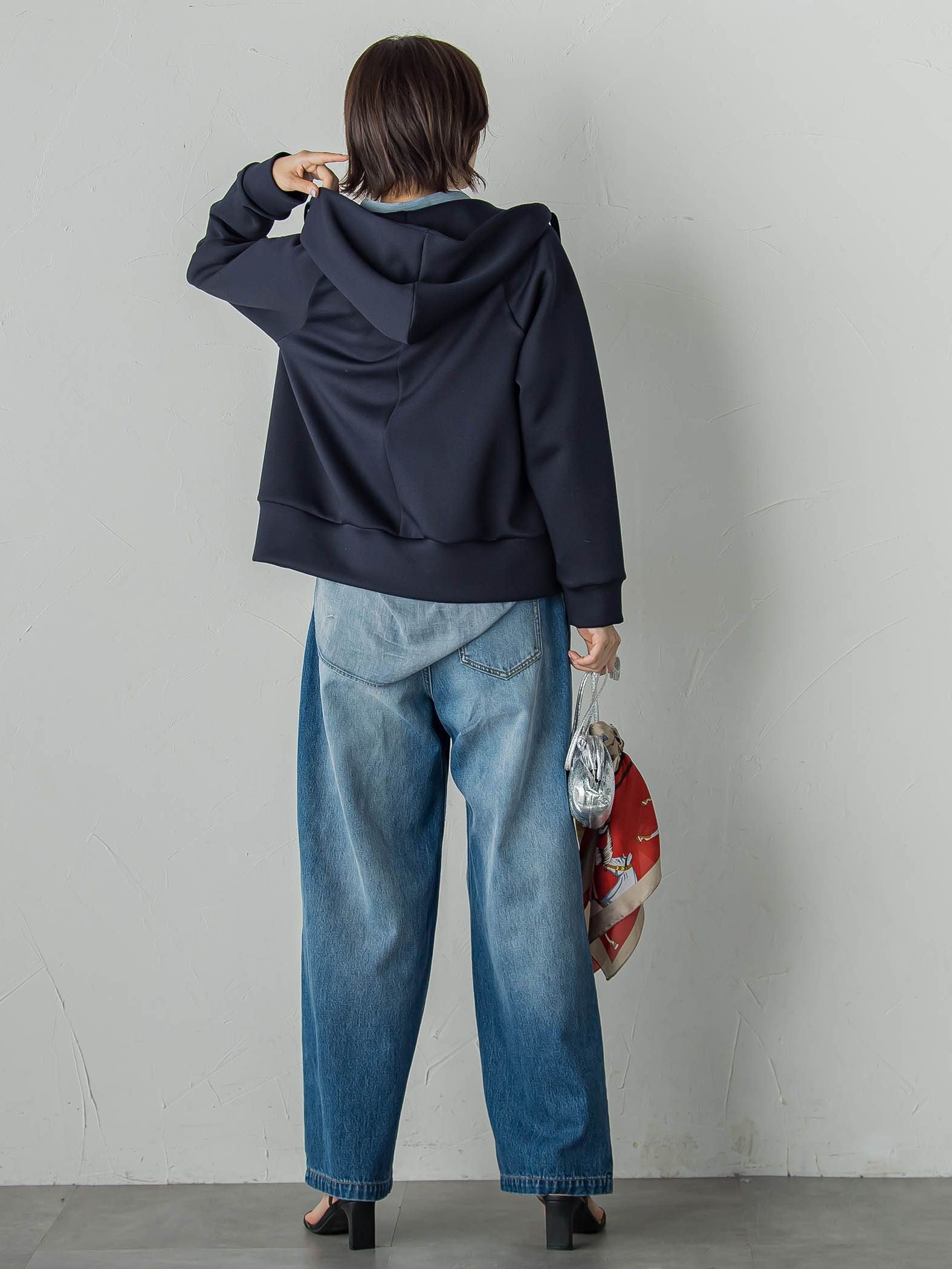 カルゼダンボールパーカー≪手洗い可能≫