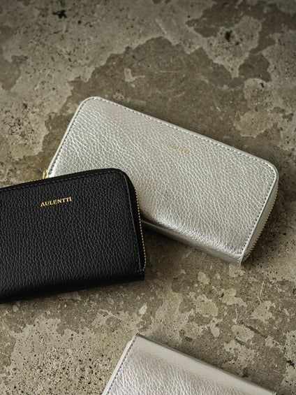 【AULENTTI】WALLET  metallic color