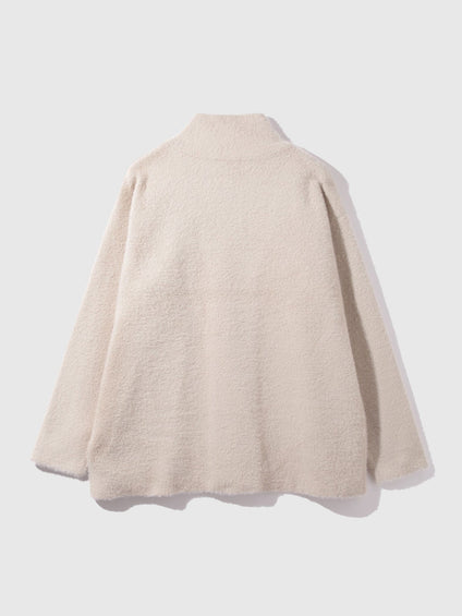 フェレットタッチWニットジャケット≪手洗い可能≫