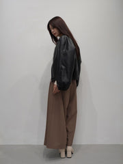 One Tuck Wide Pants≪手洗い可能≫