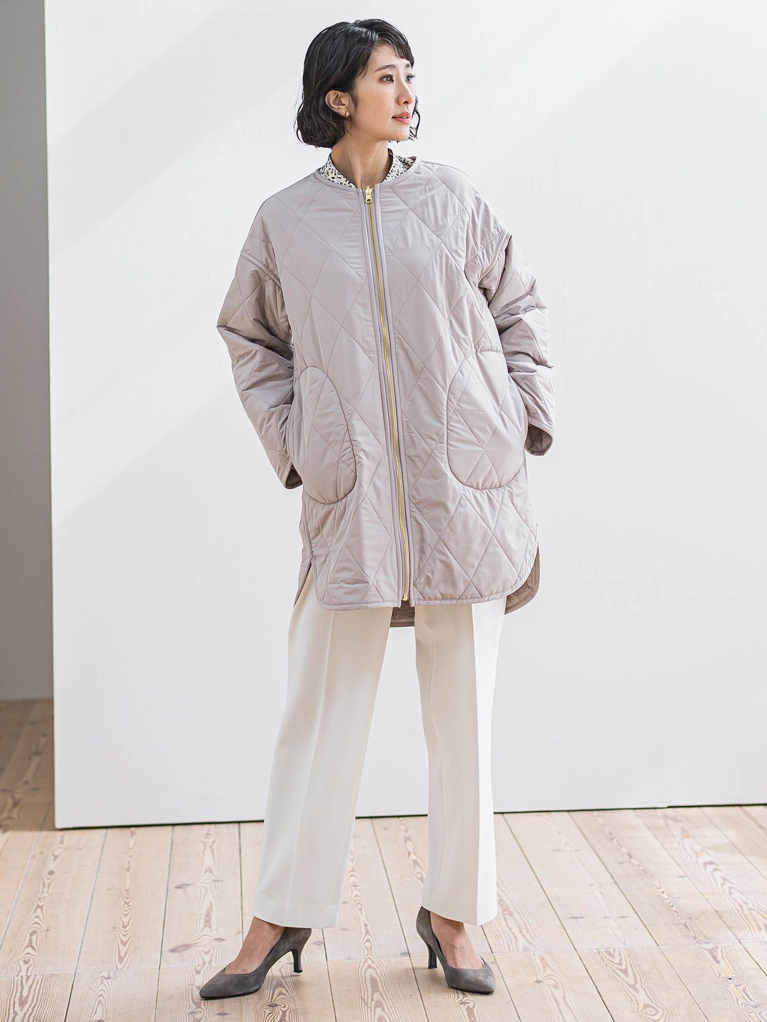 【WEB限定】”まるで毛布”どちらも主役リバーシブルアウター