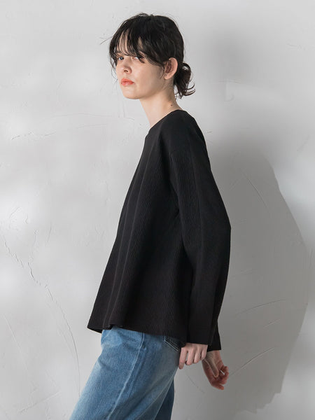 ペプラムカットソー≪洗濯機で洗える≫ | la.f（ラ エフ