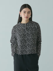 アニマル柄カーディガン≪手洗い可能≫