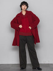 今日の気分で着回せるリバーシブルニット≪手洗い可能≫