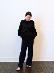 《予約販売》前後2WAY　cocoon sleeve tops 【日本製】