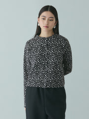 アニマル柄カーディガン≪手洗い可能≫