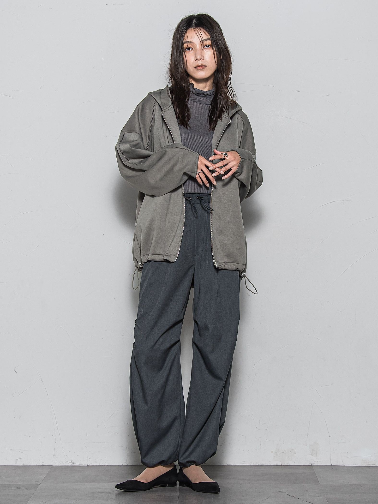 サイドラインパラシュートパンツ≪洗濯機で洗える≫