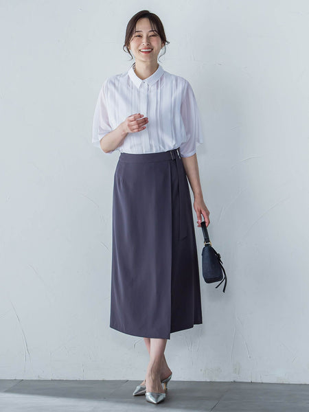 【一部店舗限定販売】キレイ×リラックス アムンゼンスカート≪洗濯機で洗える≫