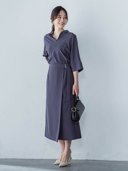 【一部店舗限定販売】キレイ×リラックス アムンゼンスカート≪洗濯機で洗える≫