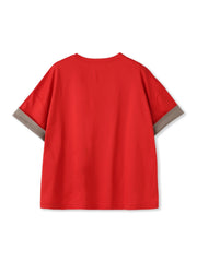 汗ジミ防止バイカラーTシャツ