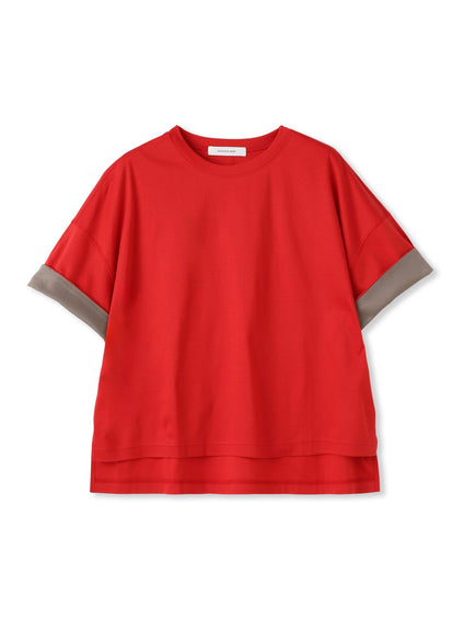 汗ジミ防止バイカラーTシャツ