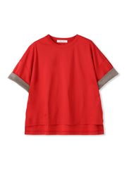 汗ジミ防止バイカラーTシャツ