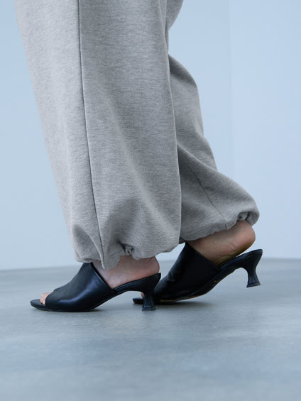 【着回し抜群】裏毛2タックパンツ