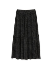 ランダムドットマジョリカプリーツスカート