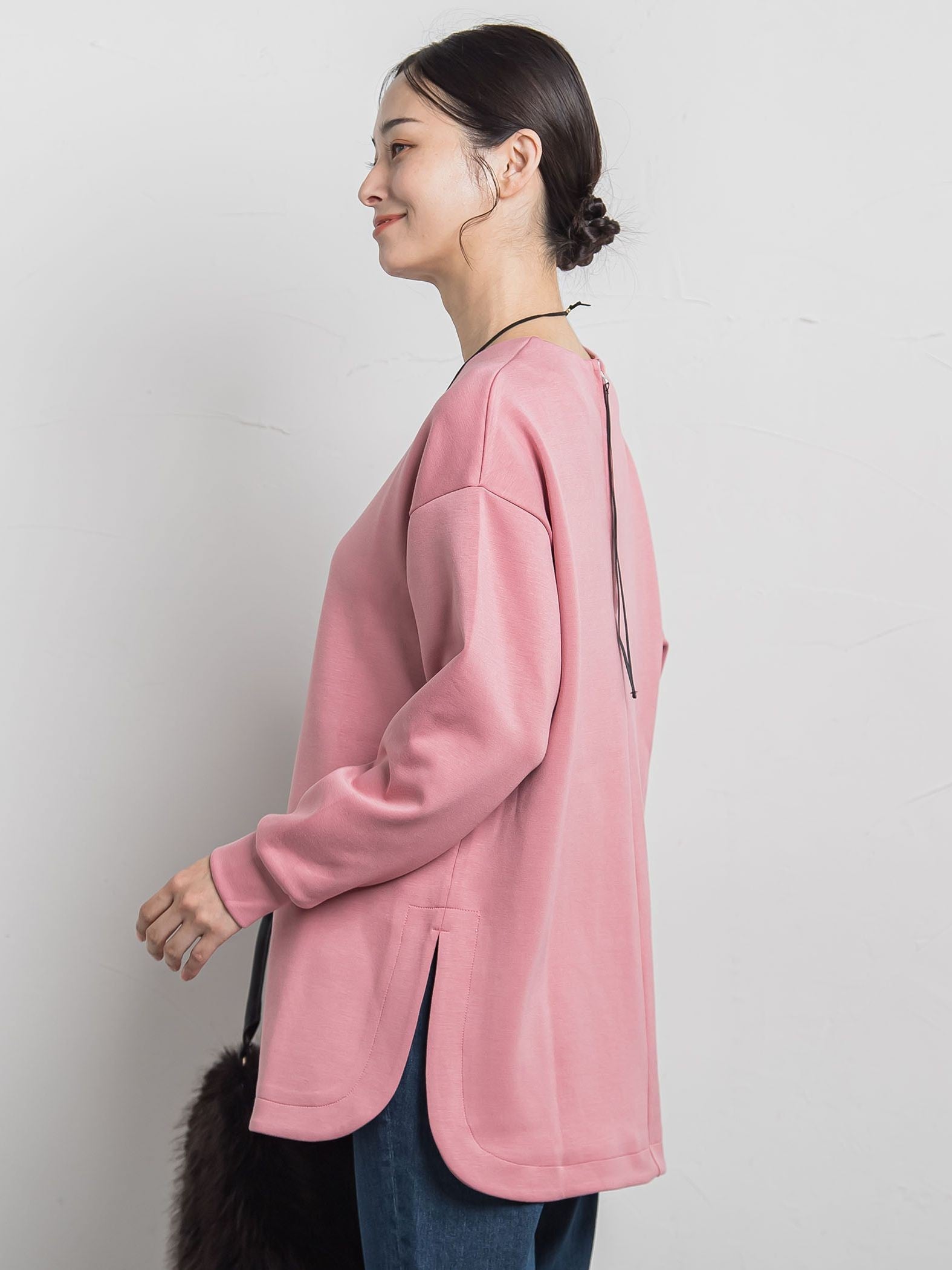 【WEB限定】ふんわリッチプルオーバー≪手洗い可能≫