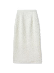 エディター東原妙子 × LAUTREAMONT /フェザージャガードタイトスカート