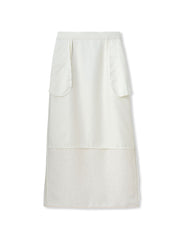 エディター東原妙子 × LAUTREAMONT /フェザージャガードタイトスカート