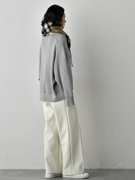 【WEB限定】”3コーデが叶う2点セット”ニット×シャツ≪手洗い可能≫