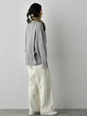 【WEB限定】”3コーデが叶う2点セット”ニット×シャツ≪手洗い可能≫