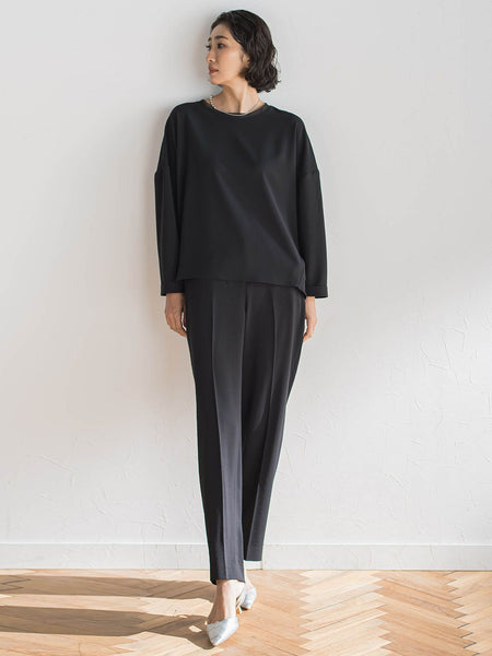 ハイストレッチカルゼストレートパンツ