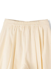 プリーツキュロットパンツ