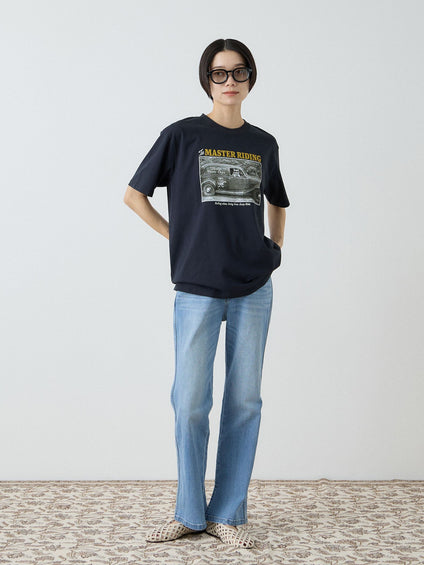 【Power To People】 MASTER RIDINGフォトTシャツ