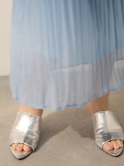 シフォングラデーションプリーツスカート