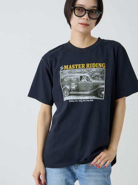 【Power To People】 MASTER RIDINGフォトTシャツ