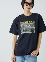 【Power To People】 MASTER RIDINGフォトTシャツ