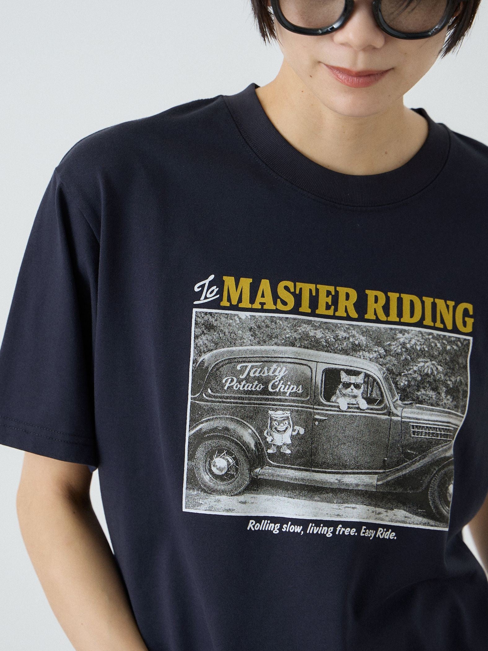 【Power To People】 MASTER RIDINGフォトTシャツ