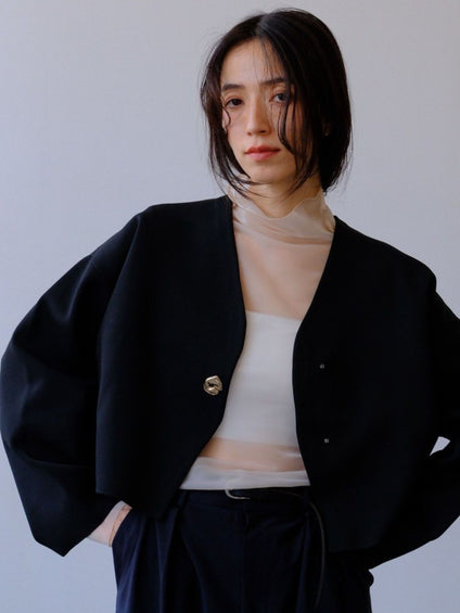 Ronde knit jacket≪手洗い可能≫