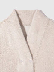 フェレットタッチWニットジャケット≪手洗い可能≫