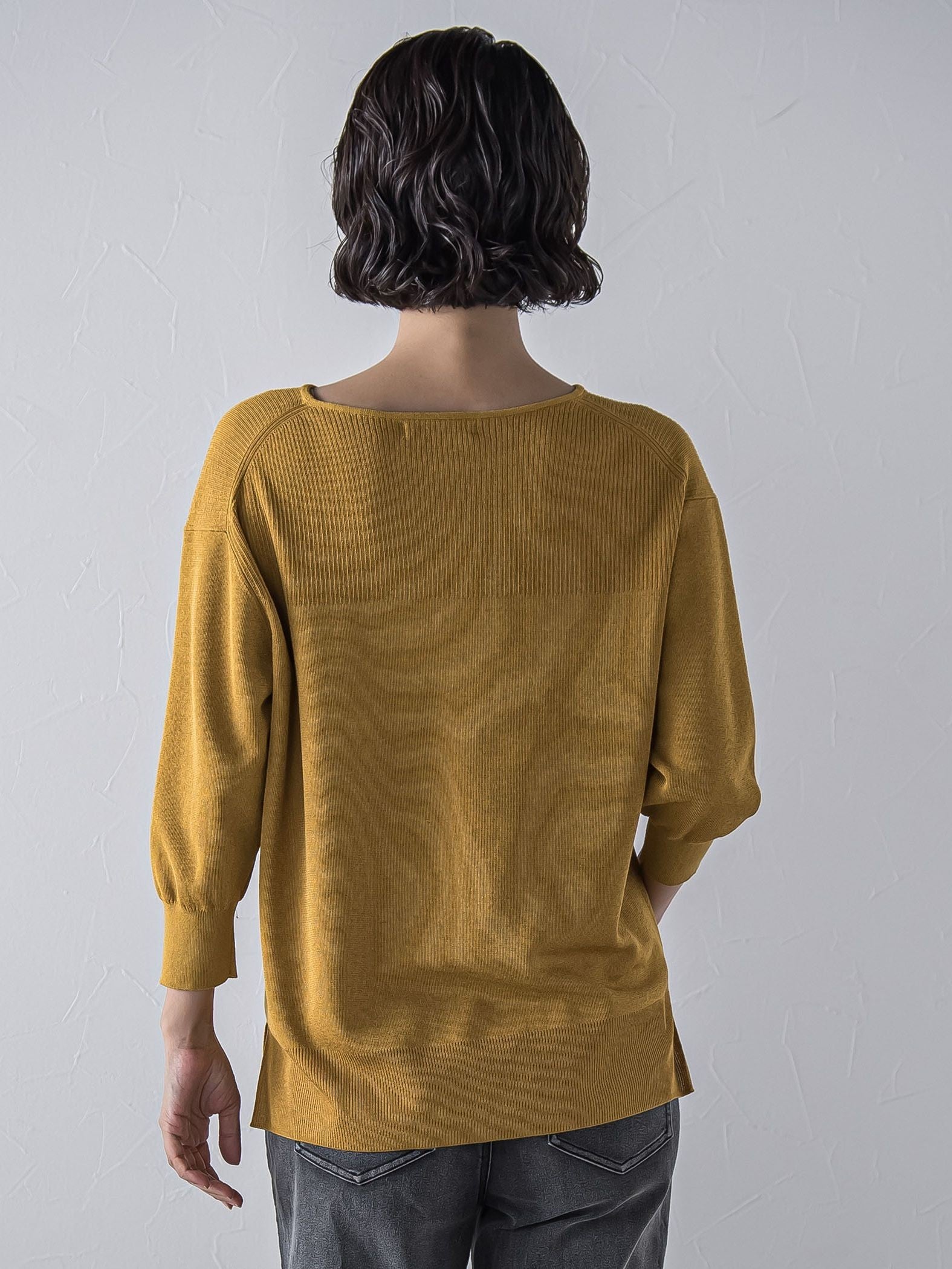 【極】SARIニットプルオーバー≪手洗い可能≫