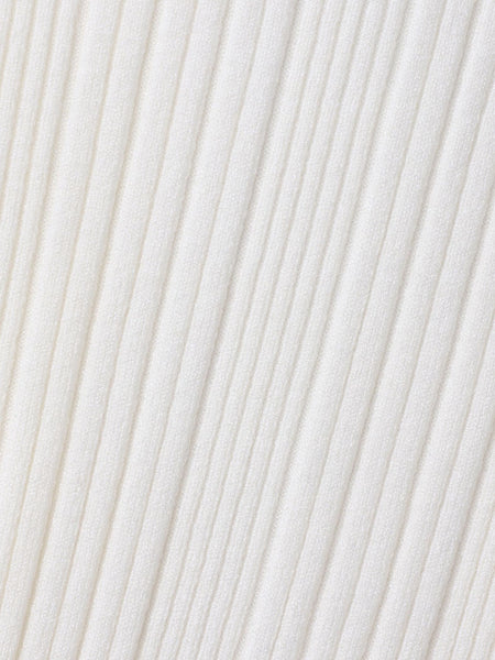 袖ボタンランダムリブニット≪手洗い可能≫