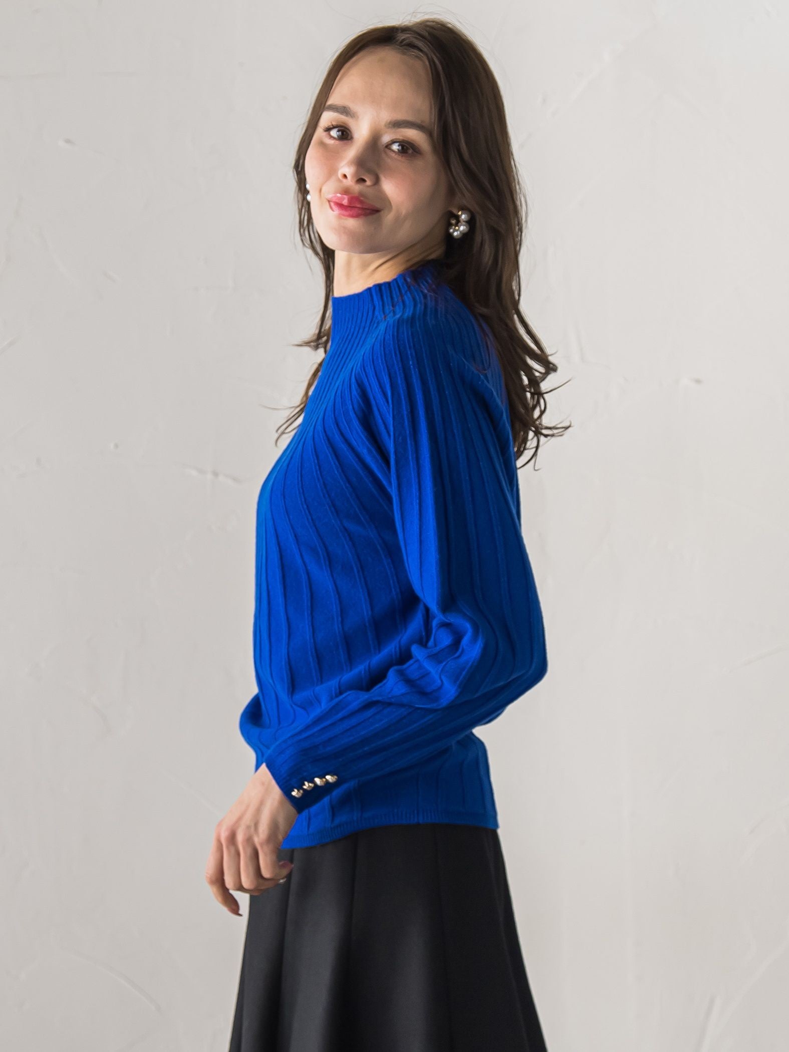 【WEB限定カラーあり】シームレスニット